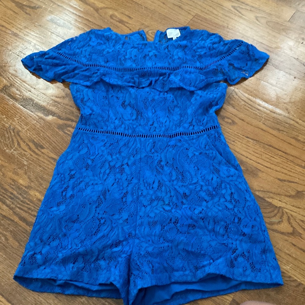VICI royal blue romper